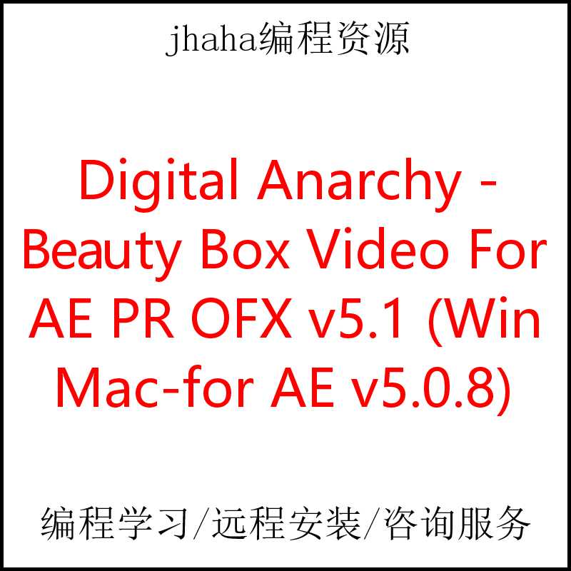 Win Beauty v5.0.8 Mac v5.1 Video Box Anarchy Digital