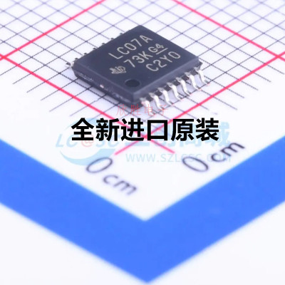 进口原装 SN74LVC07APWR 丝印LC07A 贴片TSSOP14 驱动器IC芯片