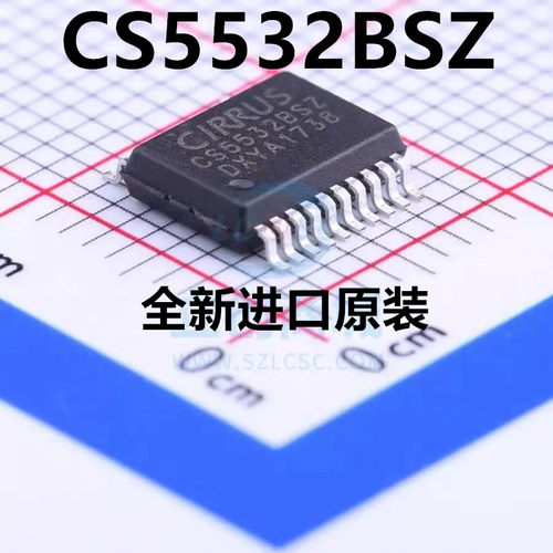 CS5532BSZ CS5532 SSOP-20 模数转换器 原装正品 CS5532-BSZ