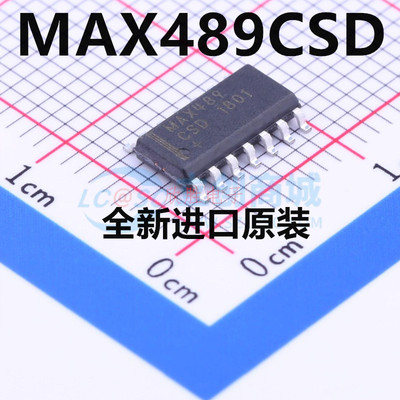 原装正品 MAX489CSD+T MAX489CSD 封装 SOIC-14