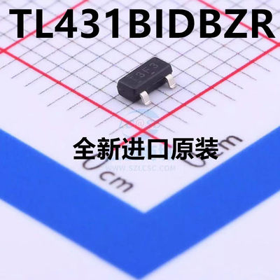 TL431BIDBZR 丝印T3F3 精度为 2%并联稳压器 SOT23-3 TI全新原装