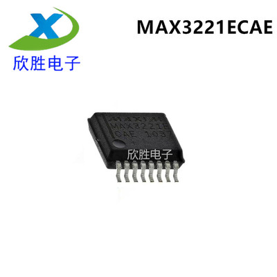 进口原装 MAX3221ECAE MAX3221E SSOP16 RS-232收发器芯片