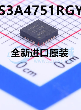 TS3A4751RGYR 丝印YC751 SPST模块开关芯片 封装VQFN-14 全新原装