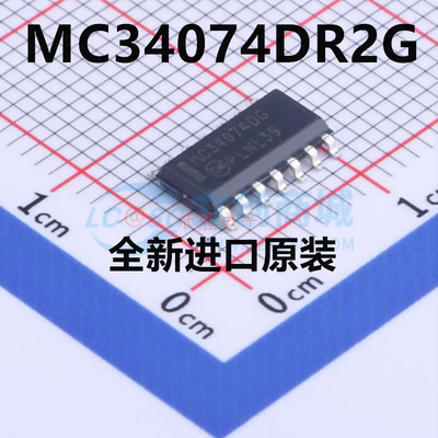 全新原装 MC34074DR2G 丝印MC34074DG 运算放大器芯片 SOP-14