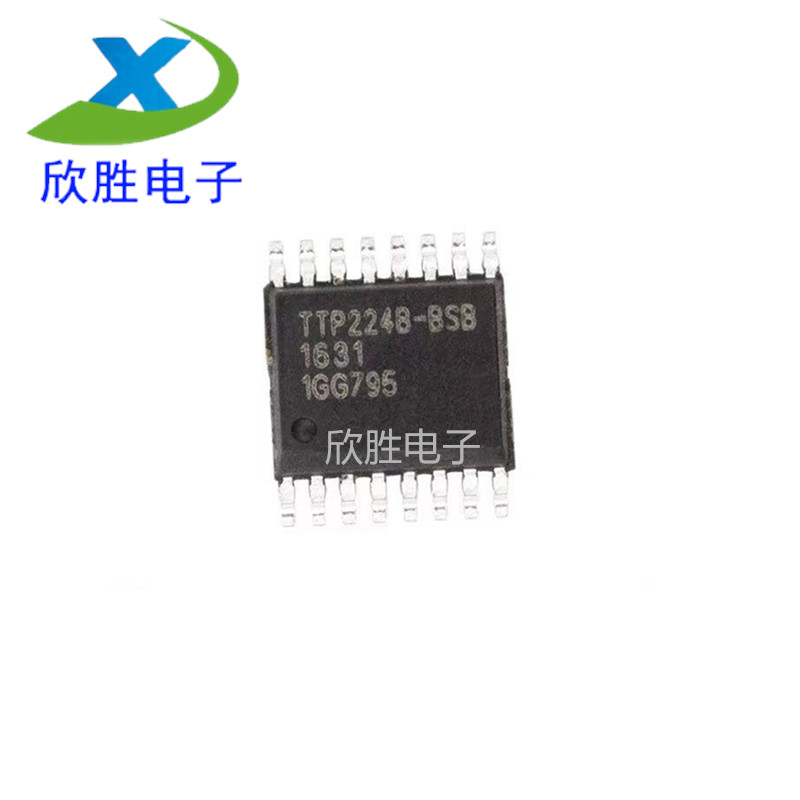 原装 贴片 TTP224B-BSBN SSOP-16 4按键触摸检测芯片 全新