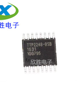 原装 贴片 TTP224B-BSBN SSOP-16 4按键触摸检测芯片 全新