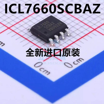 全新原装 7660S ICL7660SCBAZ-T  开关稳压器 贴片8脚 SOP-8