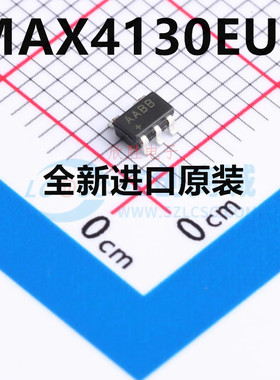 直拍 MAX4130EUK+T SOT23-5 贴片 运算放大器 丝印AABB 芯片