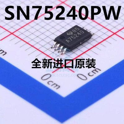 SN75240PW 全新原装 丝印 A75240 电压电流温度装置 贴片TSSOP-8