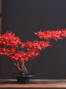 高端绿植装饰假花摆设会所玄关桌面餐桌酒店大堂仿真花艺家居摆件