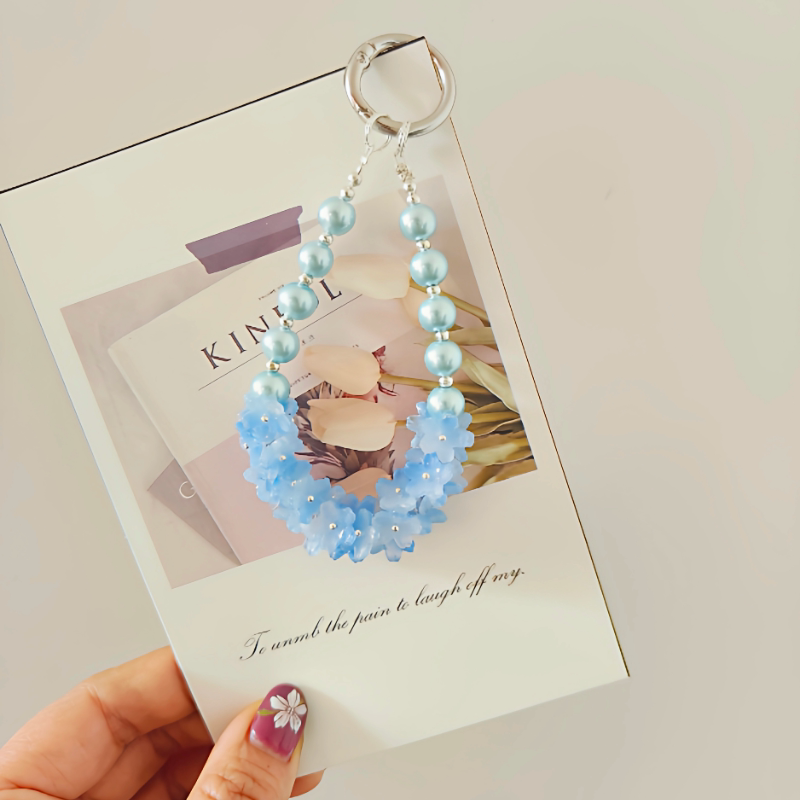 原创设计手机挂绳新款轻奢百搭diy小众时尚精致高级感水晶珠子