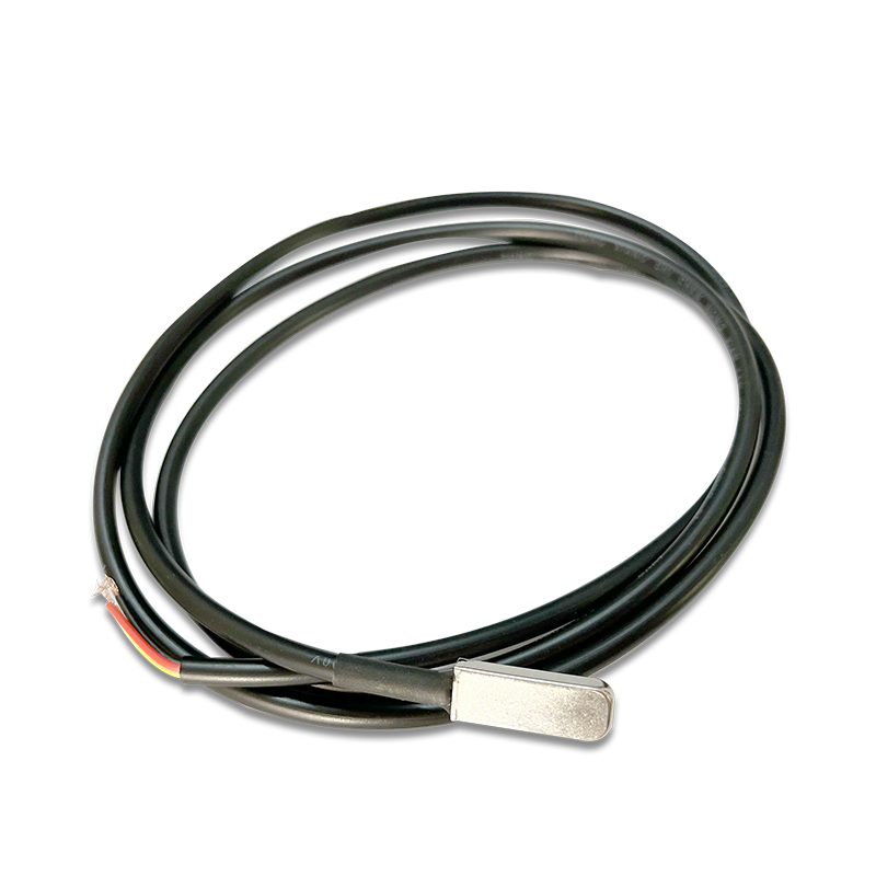 温度感测器 温度采集监o视器DS18B20防水防潮一米长贴片式数字温