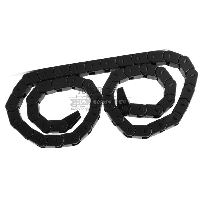尼龙拖链坦克链工程塑料3D打印机配件10*15Voron线缆保护机床附件