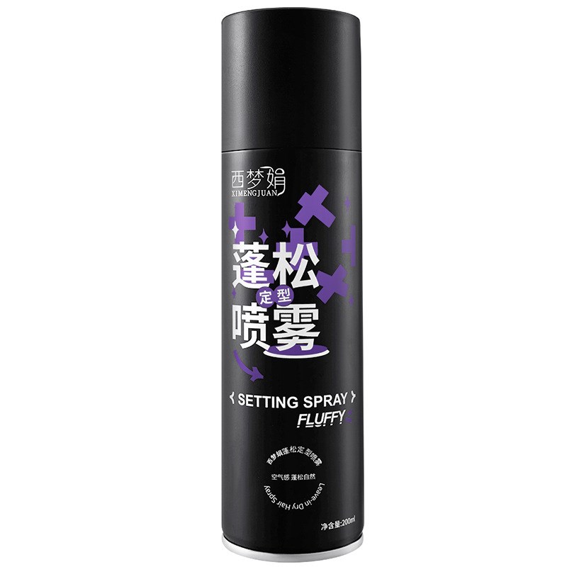 西梦娟蓬松定型喷雾空气感高颅顶持久蓬松卷直发持久定型清香速干