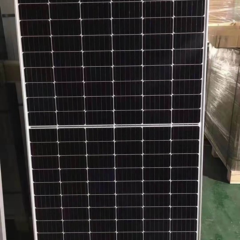 单晶太阳能电池板500W光伏发电板220v渔船家用12V/24V伏充电瓶