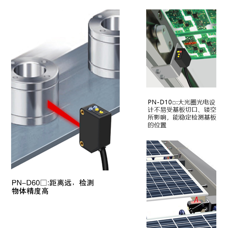 方形红外漫反射式光电开关传感器24v感应器替E3Z-D61/D81/D62/D82