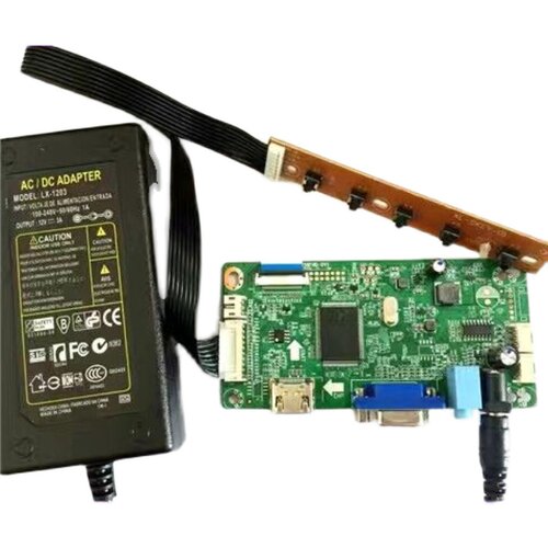 HDMI/VGA转edp高清液晶屏驱动板10.1寸-17.3寸通用1080p送电源