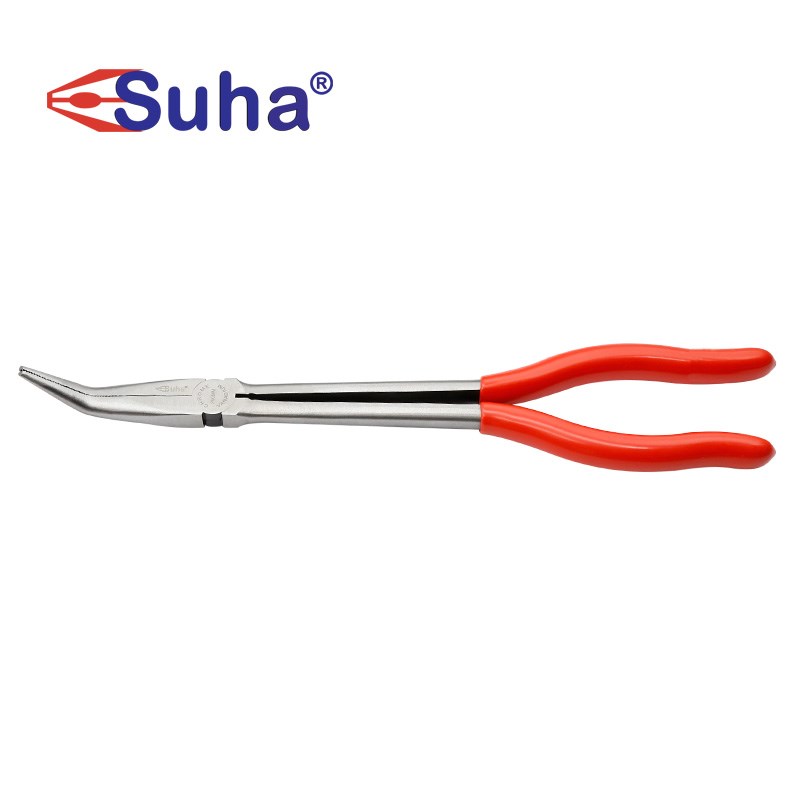 SUHA加长尖嘴钳 加长弯嘴钳 省力型长柄取物钳 防烫耐高温低温
