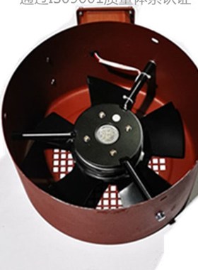 蓝色壳变频风机G-112A 变频通风机G112 变频调速电机专用冷却风机