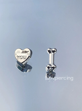 仙人 f136钛合金 内螺纹舌钉 无重力舌钉 舒适倍加14g 穿孔