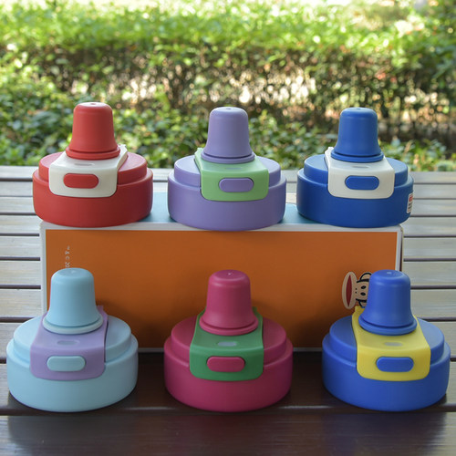 迪士尼儿童保温杯杯盖16469双饮水杯防漏杯盖子奥特曼保温壶壶盖