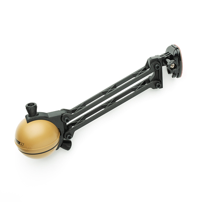 得朋探鱼器支架deeper无畏号水蝙蝠声呐卡亚克路亚艇三轴双杆摇臂