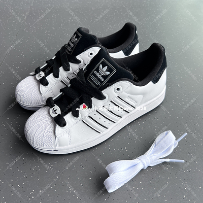 adidas三叶草贝壳头运动板鞋