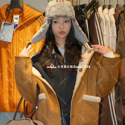 adidas三叶草CNY护耳飞行员帽