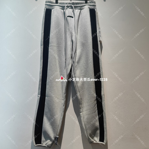adidas三叶草杂色抓绒运动长裤