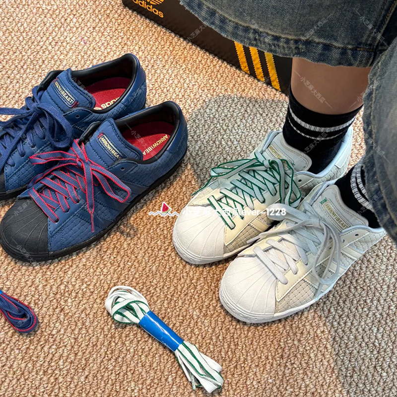 adidas三叶草联名运动板鞋