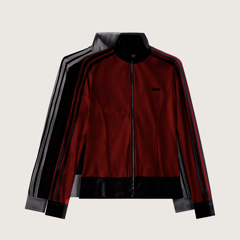 adidas三叶草运动开衫外套两件套