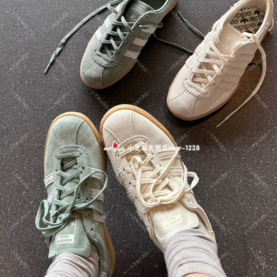 adidas三叶草运动板鞋T头鞋