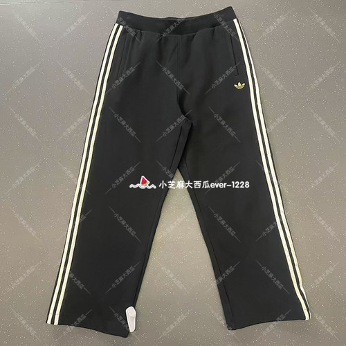 adidas三叶草CNY新年款男子常规版型针织工艺运动裤KT0652KT0653
