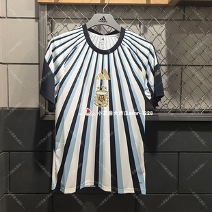 adidas阿迪达斯ARGENTINA 26阿根廷队速干足球训练短袖球衣JY9530