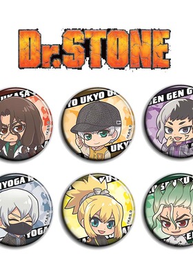 Dr.STONE 石纪元动漫徽章58mm胸章别针二次元周边吧唧挂件E款