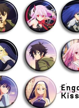 契约之吻吧唧动漫徽章二次元周边恶魔之吻engage kiss 绪方修