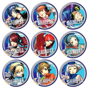 女神异闻录3吧唧 徽章 PERSONA3 结城理/AEGIS/伊丽莎白动漫胸章K