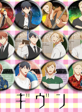 GIVEN B款动漫徽章胸章 二次元周边吧唧定制 真冬非海报挂件挂画