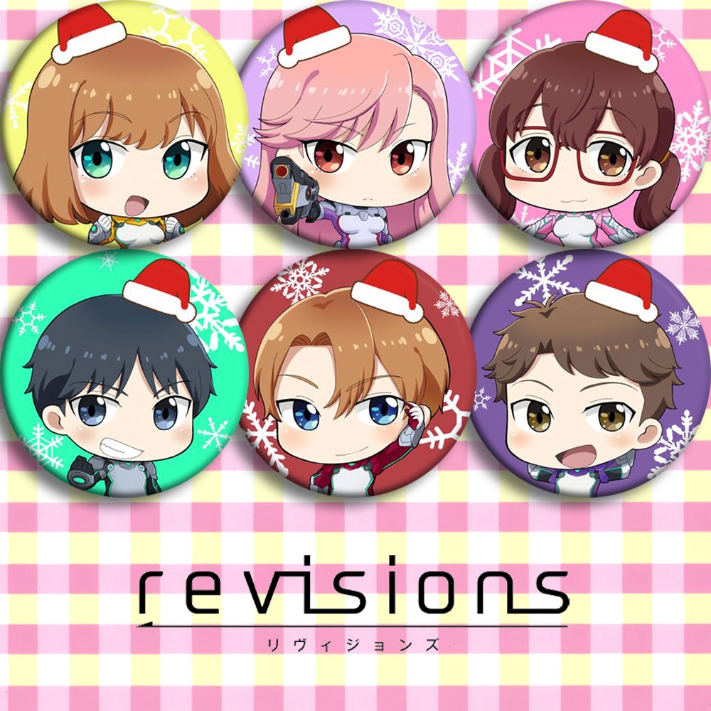 revisions 动漫徽章胸章58mm 米罗  二次元周边礼物挂件海报画定