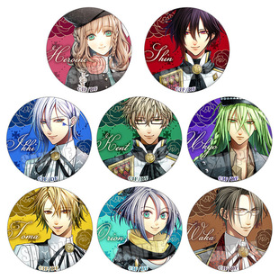 失忆症徽章 AMNESIA 精灵情缘动漫游戏胸章挂件随身镜8款吧唧/A