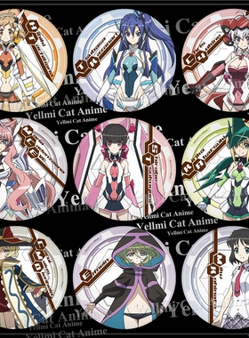 战姬绝唱徽章 Symphogear GX 胸章书包挂件随身镜动漫周边吧唧/A