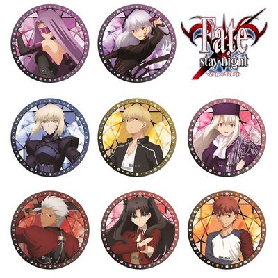 Fate Stay Night动漫徽章58mm创意胸章二次元周边吧唧海报挂件画