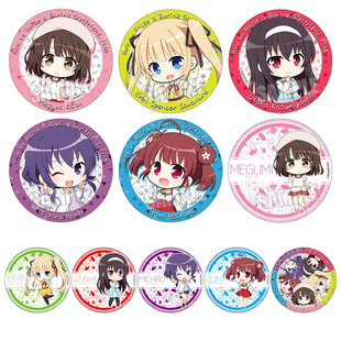 路人女主 加藤惠泽村霞之丘诗羽动漫徽章胸章A 养成方法Fine吧唧