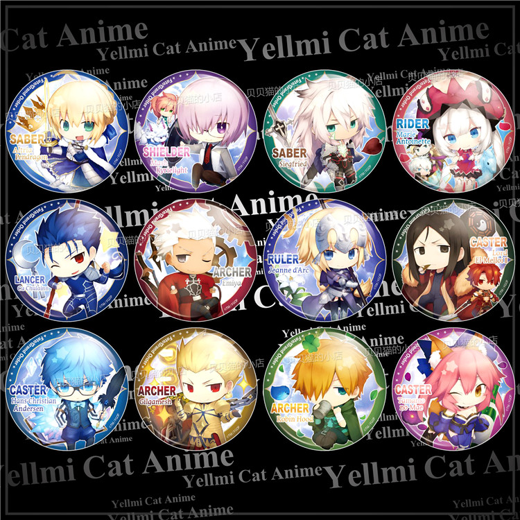 吾王动漫游戏吧唧徽章