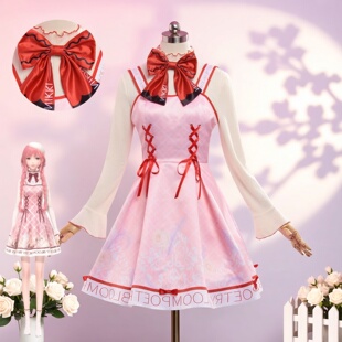 服动漫搭针织暖绽放暖cos二次元cosplay内诗意服洛丽塔连衣裙