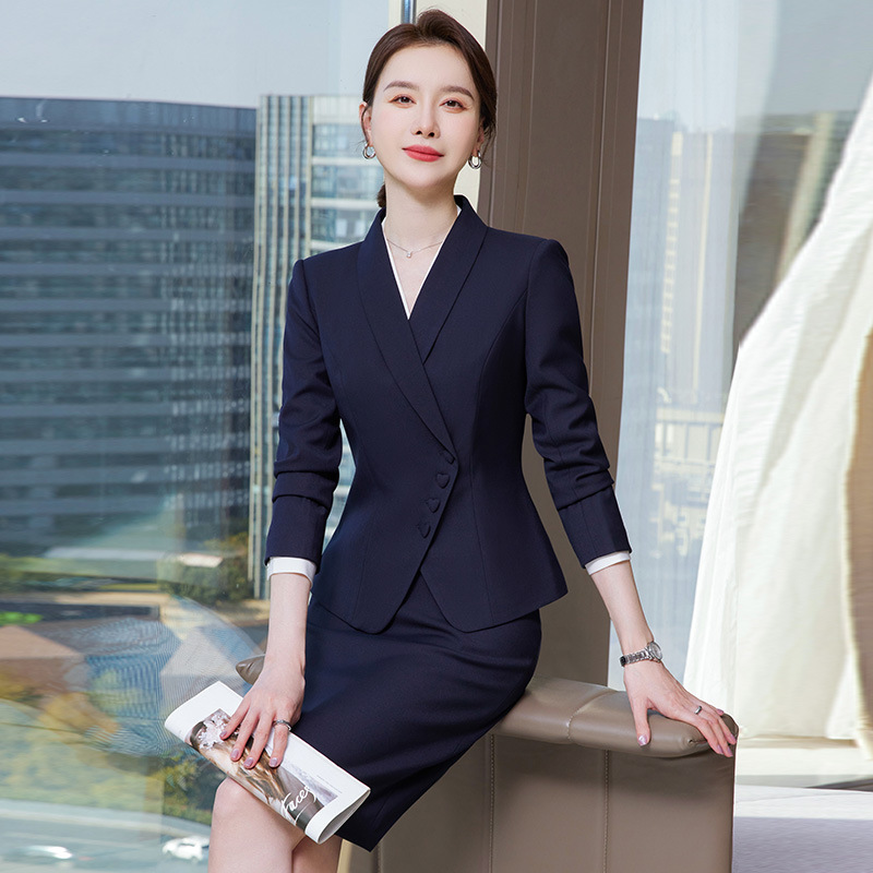 西装套装女2025春夏新款律师职业装正装气质显瘦公务员面试服装