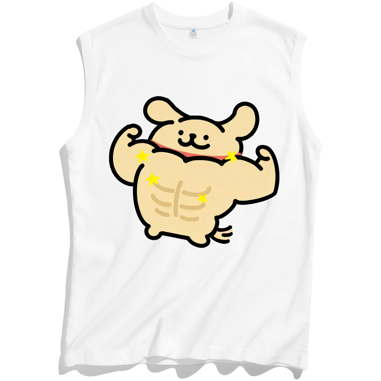 两2元88vip商品小黄男士无袖男t恤纯棉训练运动健身背心男款打底