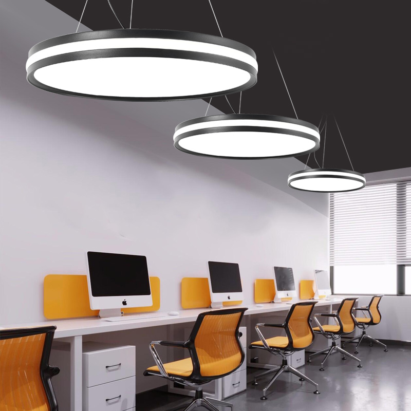 黑色白色展厅灯具前台收银台网咖