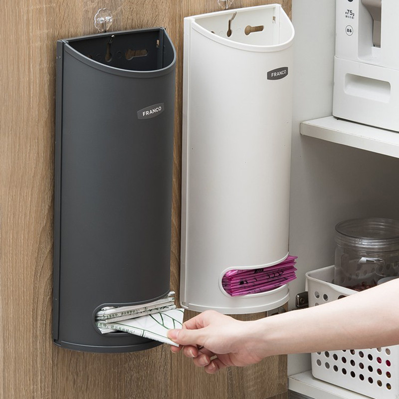 韩国垃圾袋壁挂收纳盒塑料袋整理神器厨房壁挂抽取式方便袋收集器,收纳整理,其他收纳盒,淘宝优惠券,粉丝福利购,淘宝优惠卷