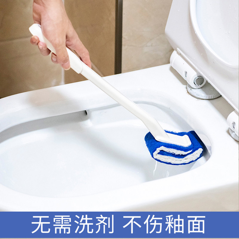 日本LEC马桶刷套装无死角图片